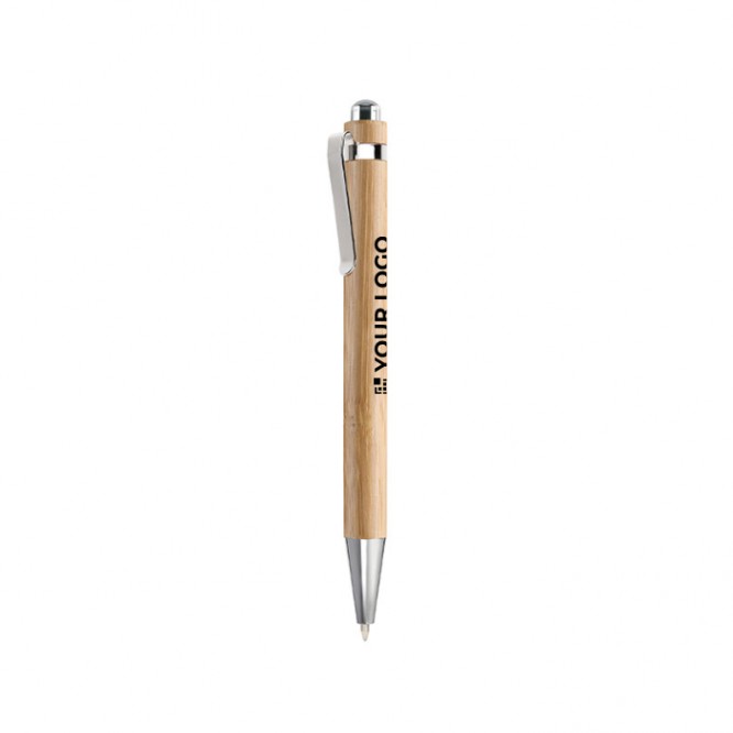 Bolígrafo clásico con cuerpo de madera color Madera