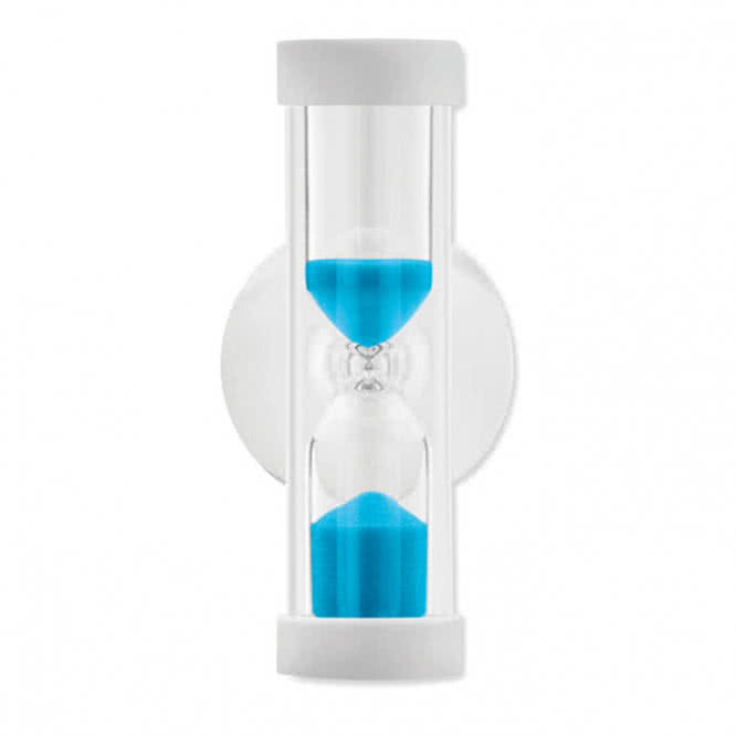 Reloj de arena promocional con ventosa