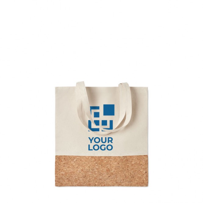 Bolsas ecológicas personalizadas con corcho vista principal