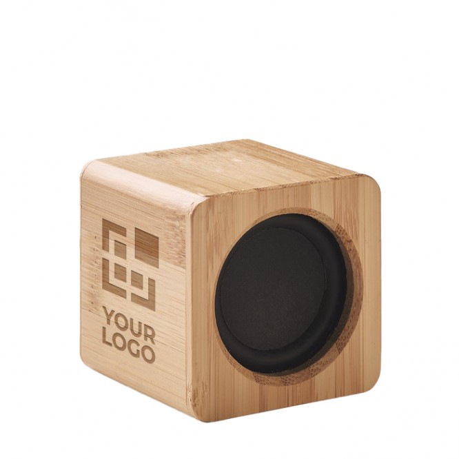 Altavoces promocionales 5.0 color madera