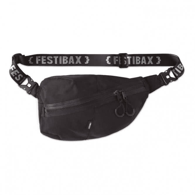 Bolsas para eventos bolsillos antirrobo color negro