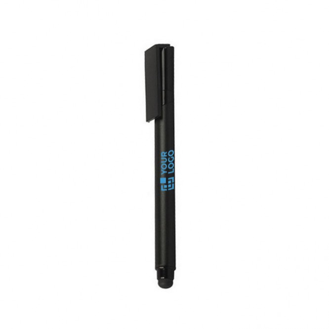 Bolígrafo usb compacto con puntero color negro