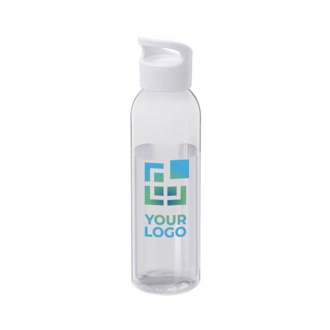 Botella de tritán para publicidad color transparente