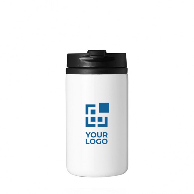 Vaso térmico de acero inoxidable reciclado con tapa giratoria 250ml