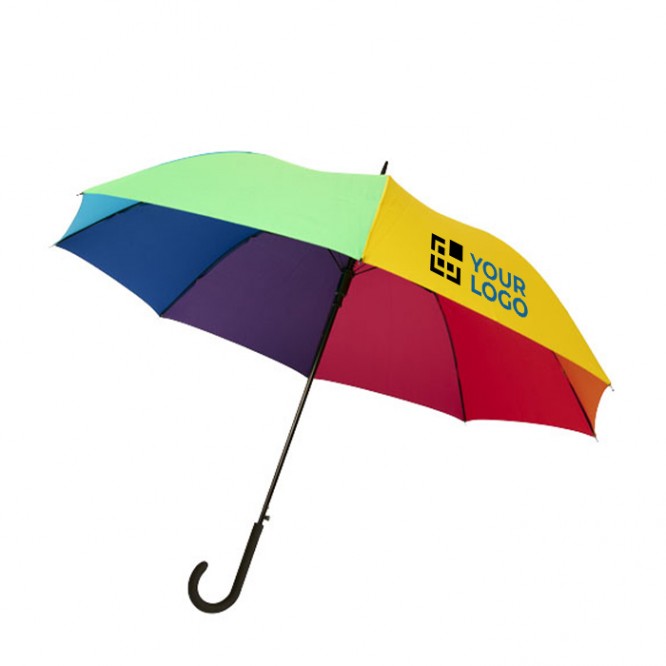 Original paraguas publicitario multicolor color multicolor