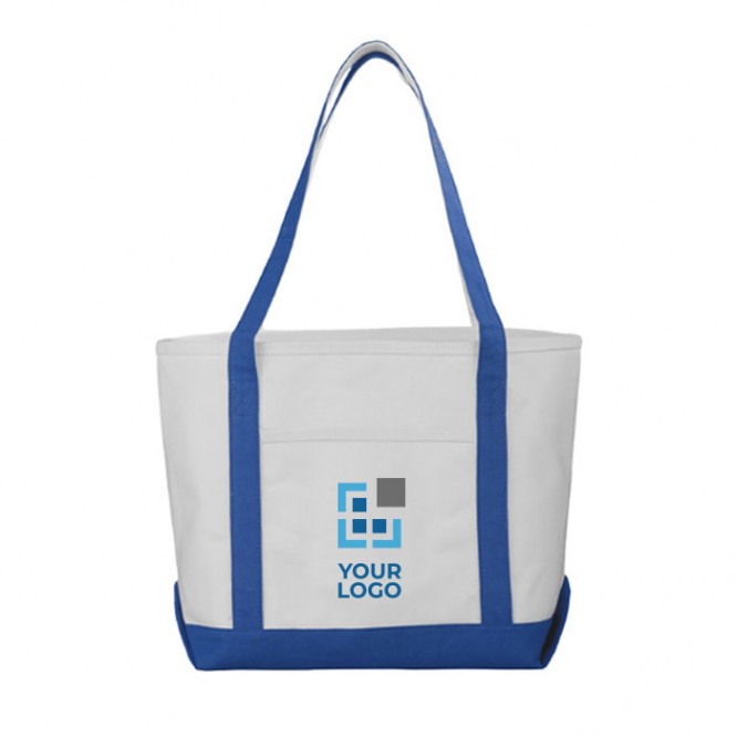 Tote bag personalizado para comprar color azul real