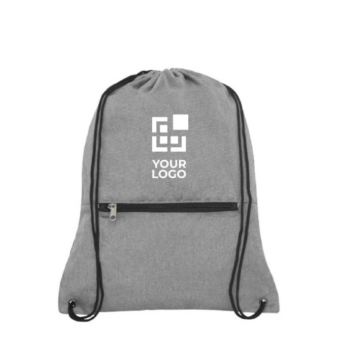 Mochila saco con efecto jaspeado vista principal