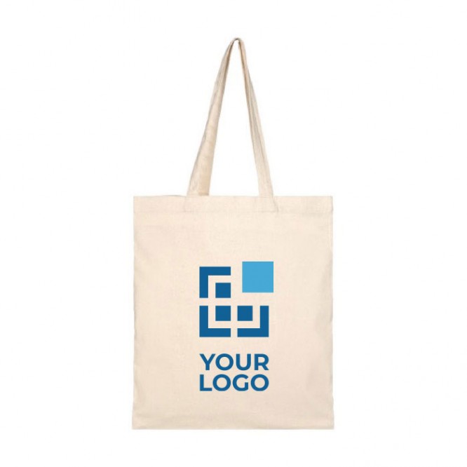 Bolsa algodón reciclado color natural 210 g/m2