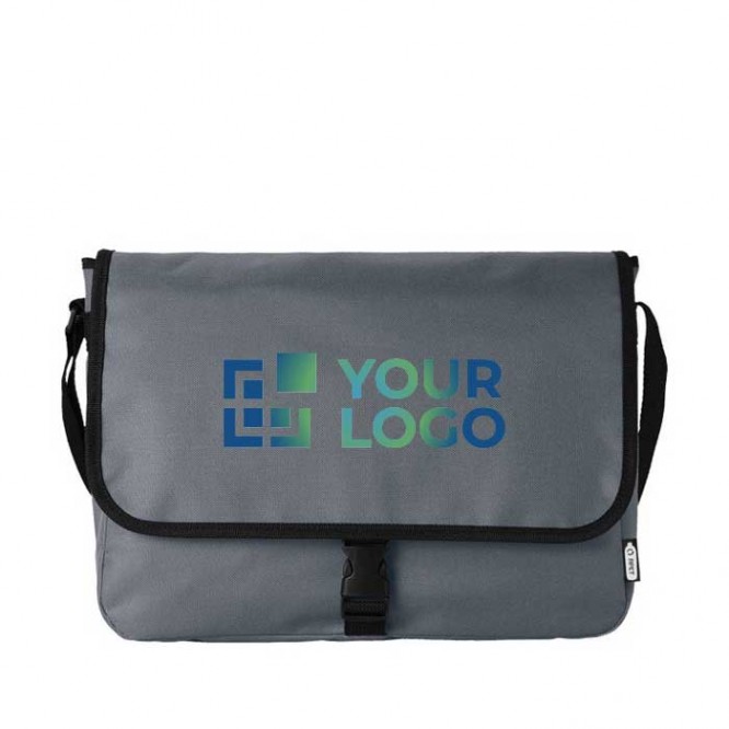 Bolsa de mensajero de plástico reciclado