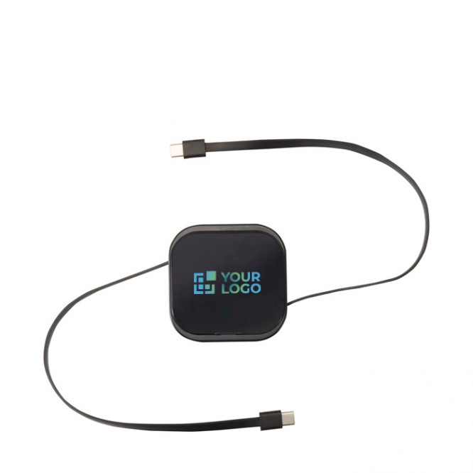 Cable retráctil 5 en 1 de carga rápida y sincronización de datos 100W
