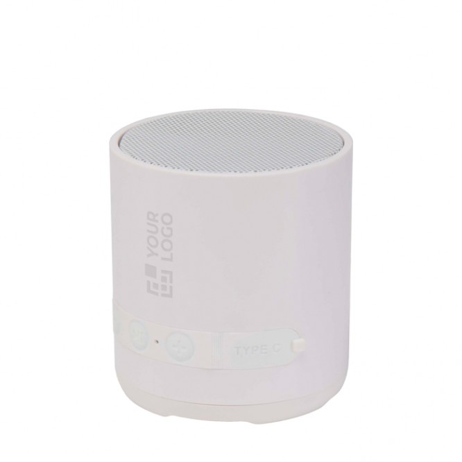 Altavoz inalámbrico de plástico reciclado con micrófono integrado 3W Altavoz inalámbrico de plástico reciclado con micrófono integrado 3W
