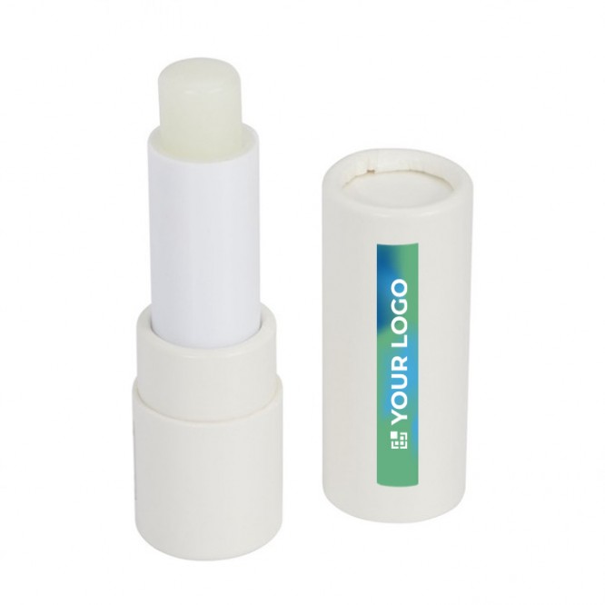 Bálsamo labial sostenible de papel reciclado con protección FPS 15