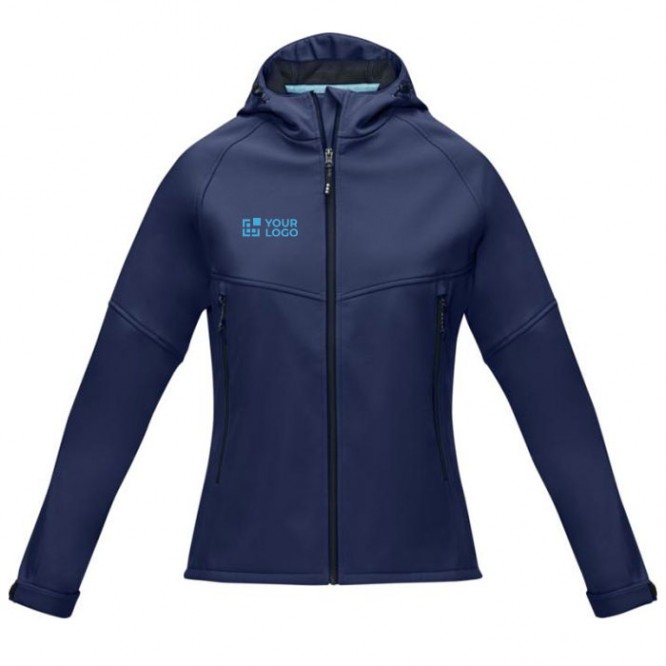 Chaqueta sostenible mujer 280 g/m2 vista principal