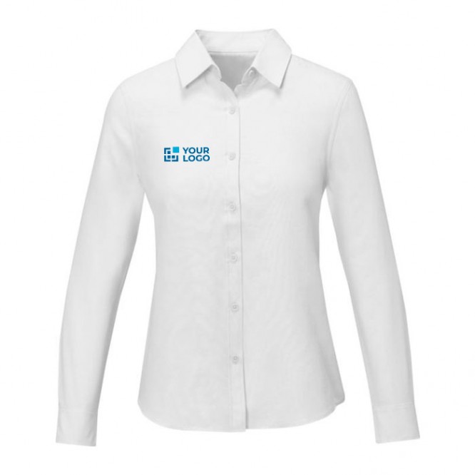 Camisa manga larga mujer 130 g m2 Desde 12 34