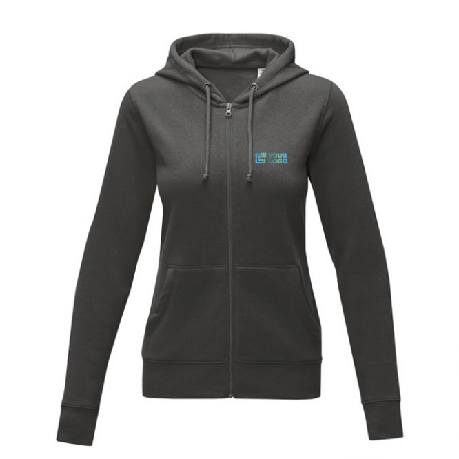 Sudadera de capucha de algodón mujer 240 g/m2 Elevate Essentials