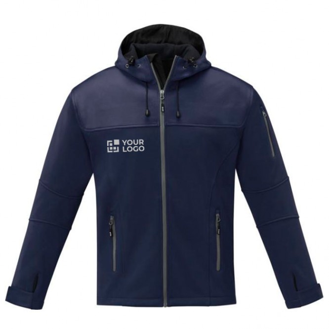 Chaqueta impermeable 360 g/m2 color azul marino