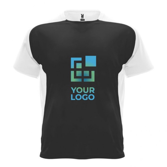 Camiseta deportiva unisex en manga corta de poliéster 140 g/m2 Roly 