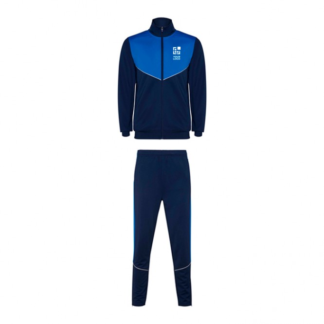 Chándal unisex de poliéster bicolor con colores a juego 225 g/m2 Roly vista principal