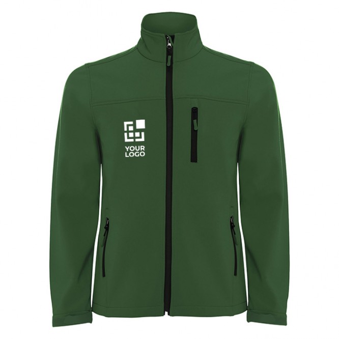Chaqueta softshell de poliéster para hombre 300 g/m2 Roly vista principal