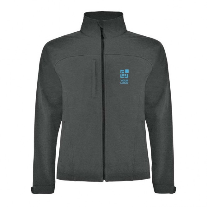 Chaqueta softshell de poliéster de 3 capas unisex 300 g/m2 Roly vista principal