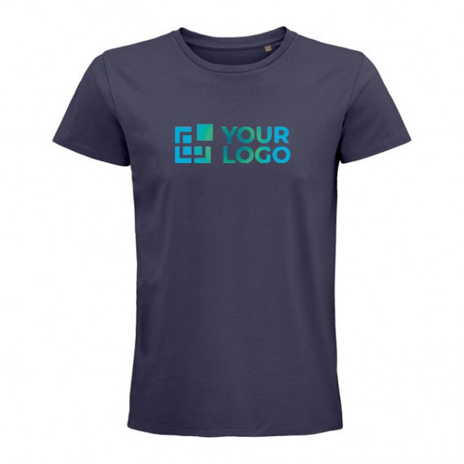 Camisetas algodón orgánico 175 g/m2 color titanio