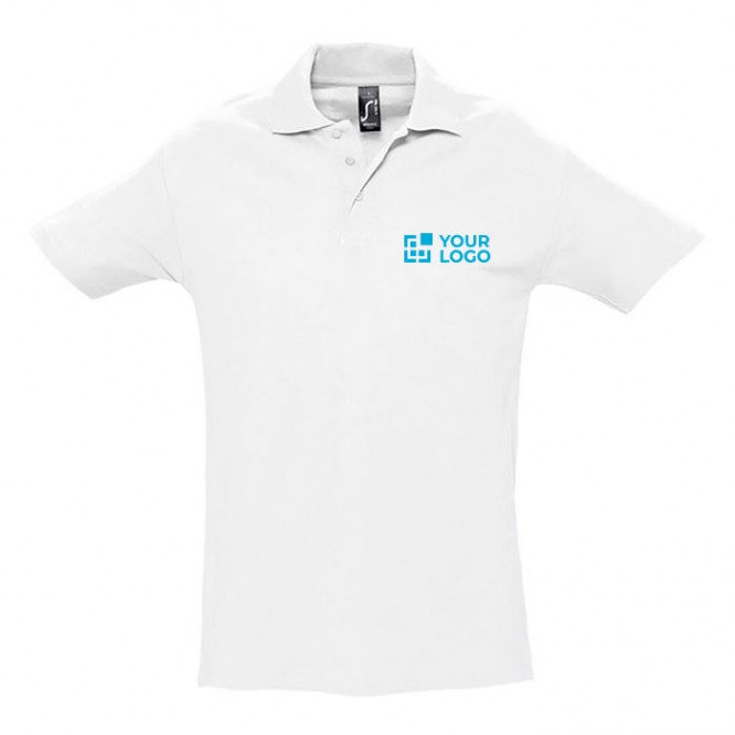 Polos personalizados de algodón 210 g/m2 vista principal