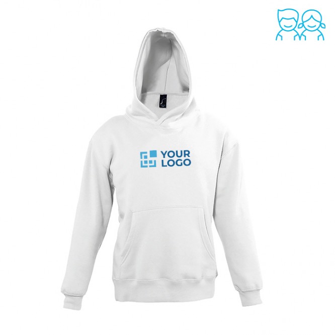 SUDADERA UNISEX SLAM BLANCO