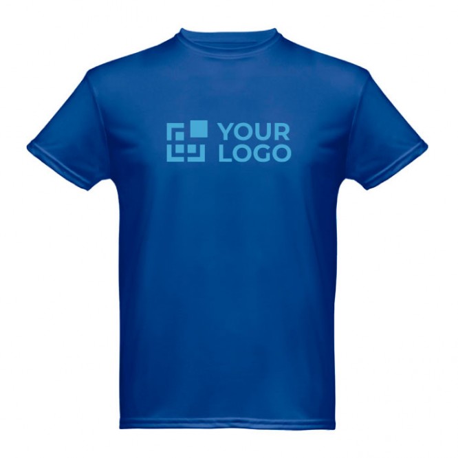 Camisetas deportivas personalizadas color azul real
