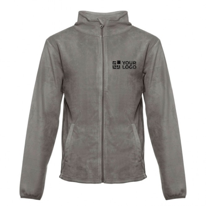 Forros polares corporativos color gris