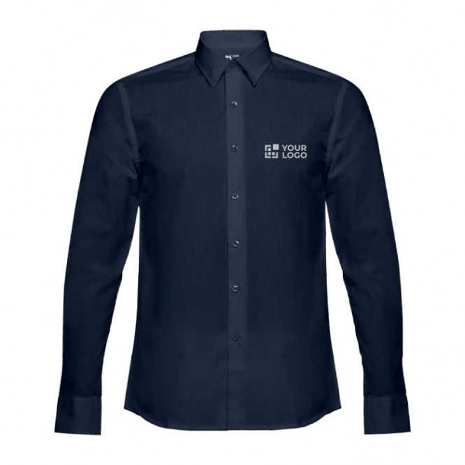 Camisas para empresas 115 g/m2 color negro primera vista