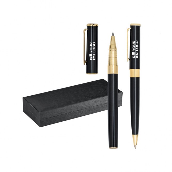 Set de roller y bolígrafo clásicos