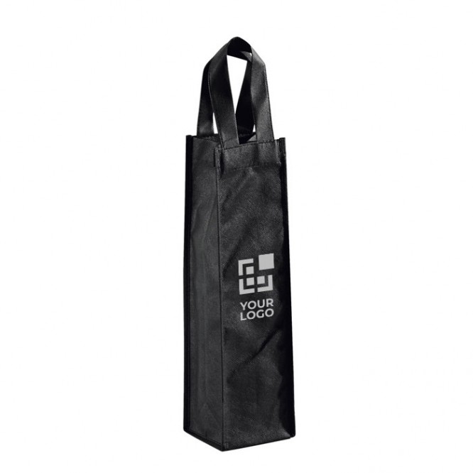 Bolsas para el vino non woven color burdeos