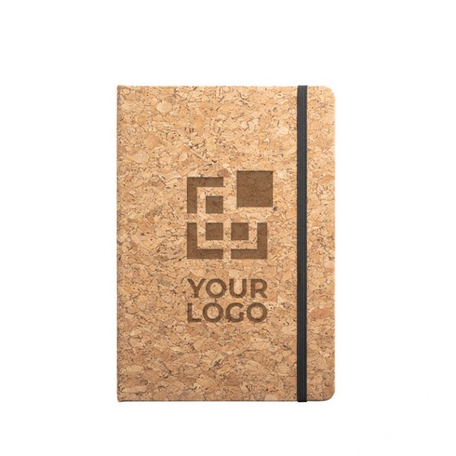 Kit de libreta y bolígrafo de corcho vista principal