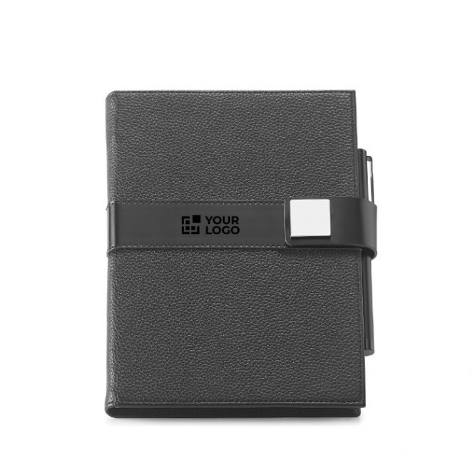 Bloc de notas A5 tipo business color negro