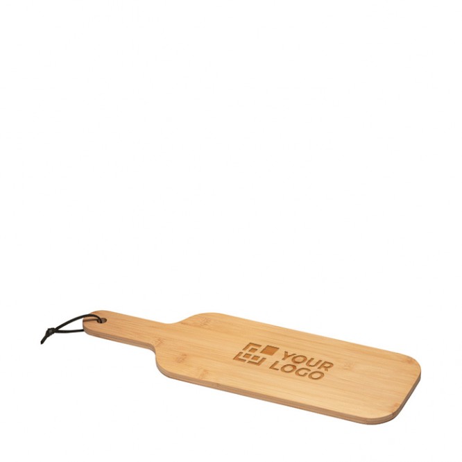 Tabla de madera tradicional para cortar vista principal