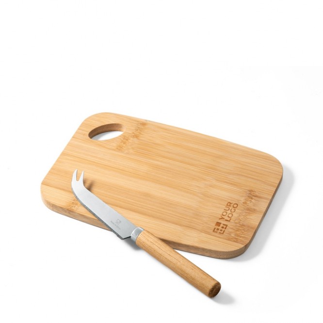 Tabla de cortar con cuchillo para queso vista principal