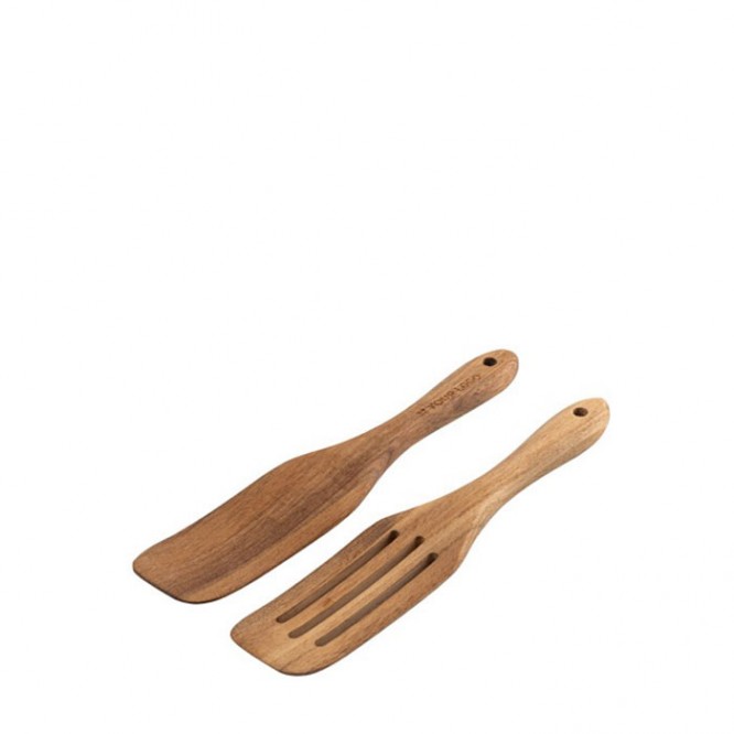 Set de 2 cubiertos de madera de acacia con certificado FSC™ vista principal