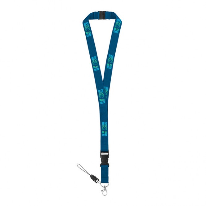 Lanyards con cierre de seguridad impreso