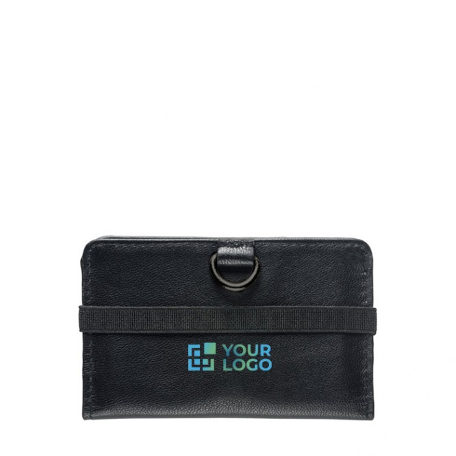 Cartera con bloqueo RFID para llevar 10 tarjetas y monedas