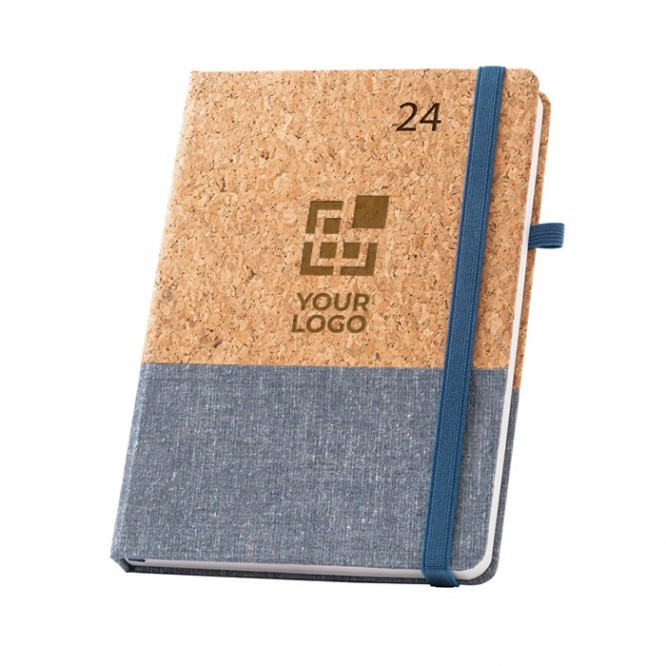 Agendas A5 personalizadas de corcho