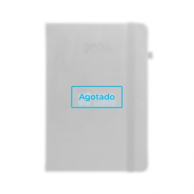 Agenda de cuero sintético con portaboli y planificación diaria B5 vista principal - Agotado Agenda de cuero sintético con portaboli y planificación diaria B5 vista principal - Agotado