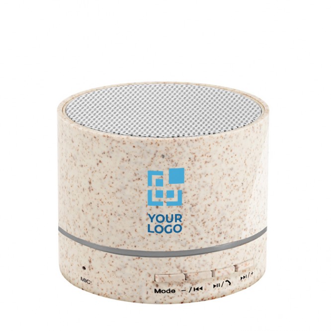 Altavoz portátil personalizado eco color natural