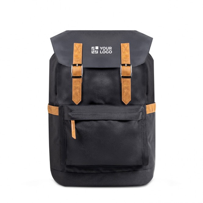 Mochila de RPET resistente al agua con cierres magnéticos 15.6 Mochila de RPET resistente al agua con cierres magnéticos 15.6