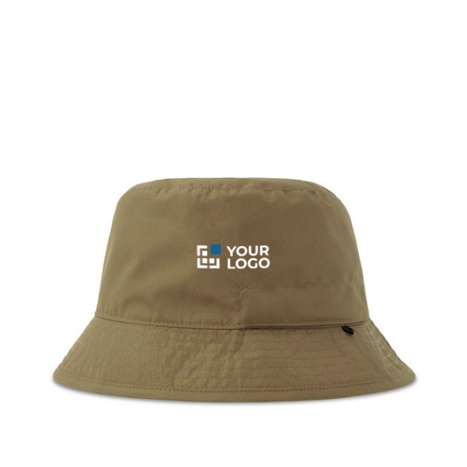 Gorro bob reversible de poliéster reciclado impermeable 85 g/m2
