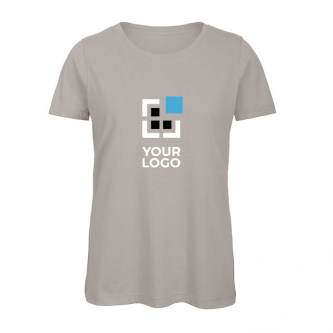 Camiseta de algodón orgánico para mujer manga corta 140 g/m2 B&C vista principal