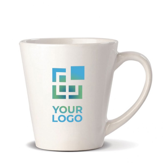 Taza blanca de cerámica especial para sublimación 350ml