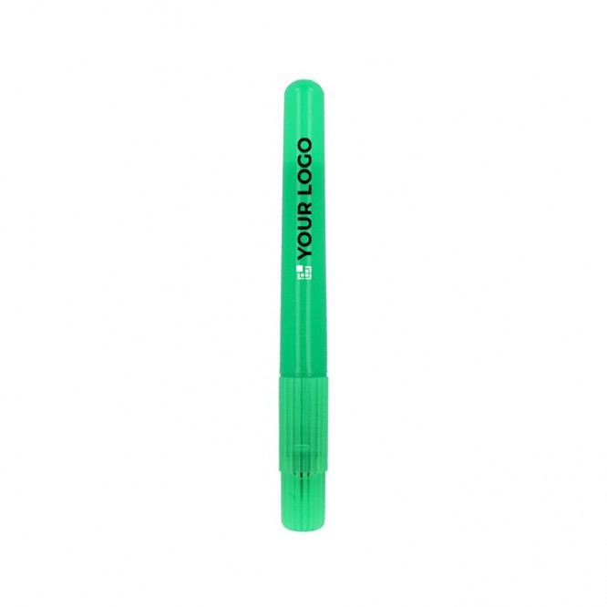 Marcador redondo de colores vibrantes para personalizar