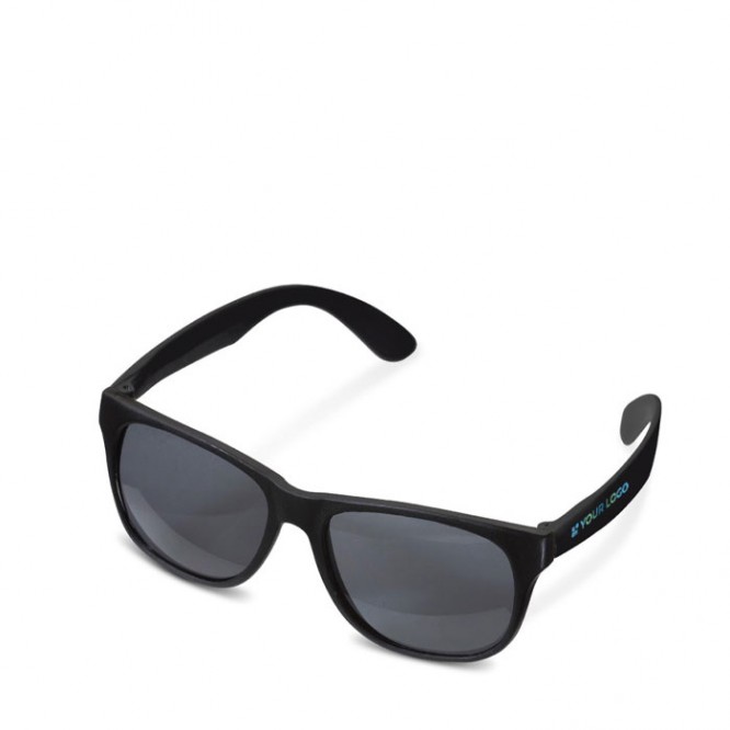 Gafas de sol de colores neon con marcos negros protección UV400