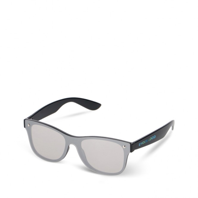 Gafas de sol con lentes espejados con UV400 con patillas de color Gafas de sol con lentes espejados con UV400 con patillas de color