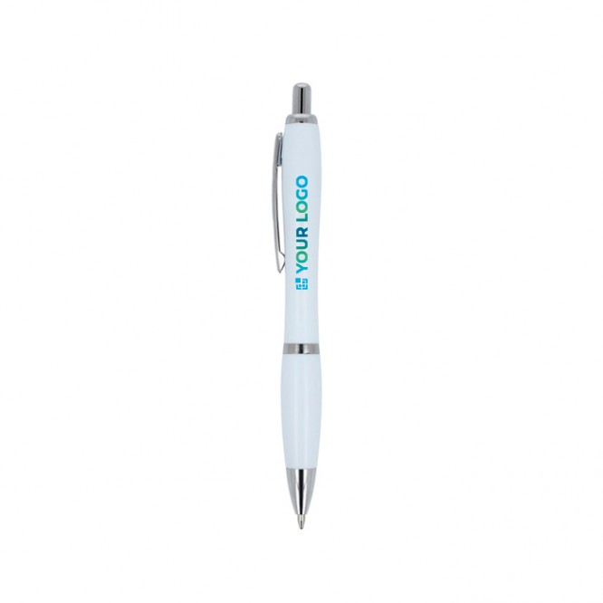 Bolígrafo de ABS personalizable antibacteriano tinta azul Colors